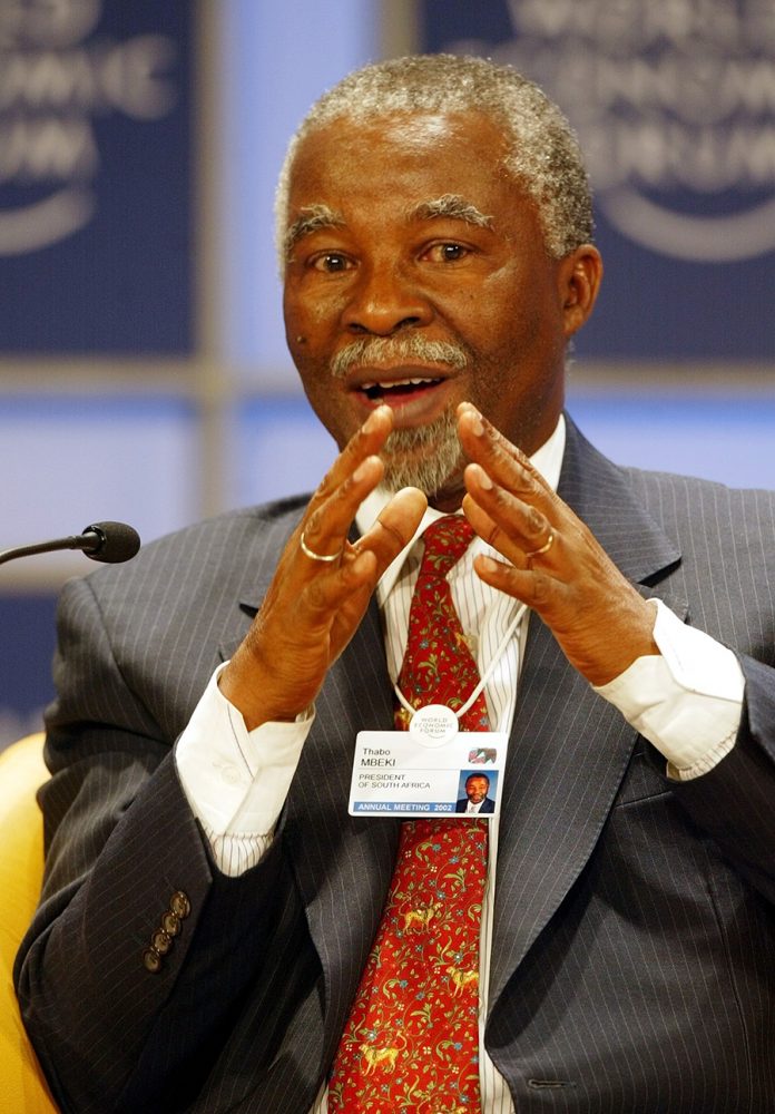 Thabo Mbeki during session