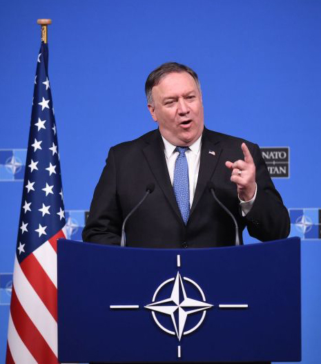 BELGIUM-NATO-FOREIGN-MINISTERS